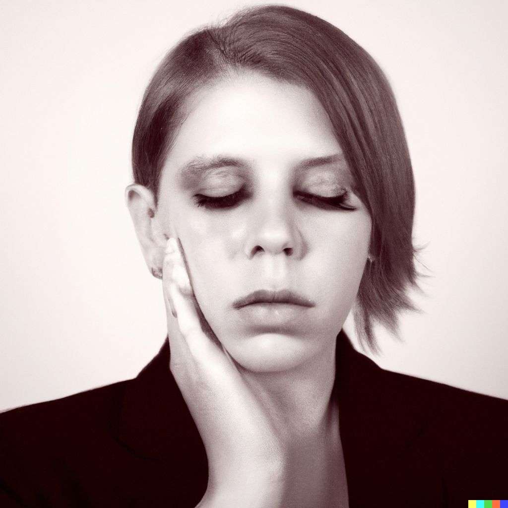 a representation of anxiety, photograph taken by Terry Richardson